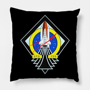 Black Panther Art - NASA Space Badge 94 Pillow