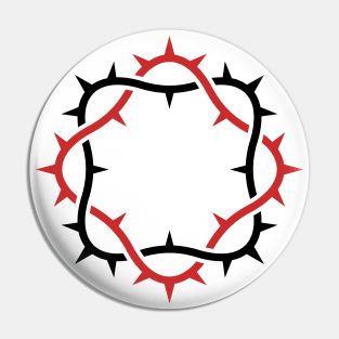 Crown of thorns of the Lord and Savior Jesus Christ. Pin