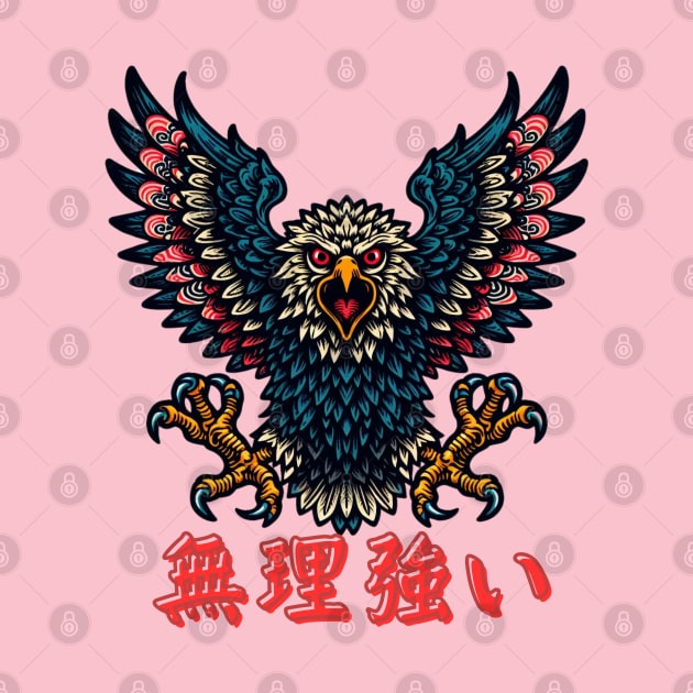 Japanese eagle tatto by Japanese Fever