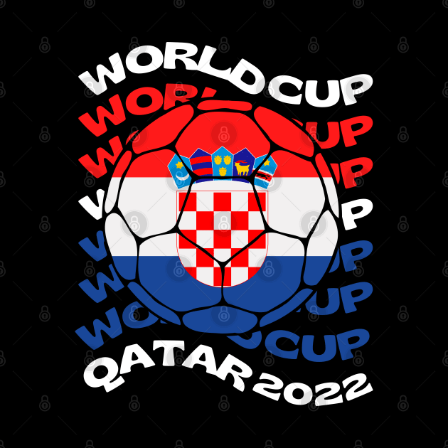 Croatia World Cup by footballomatic