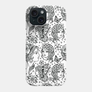 Tattoo Ladies pattern Phone Case