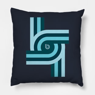 Twisting Bauhaus Pillow
