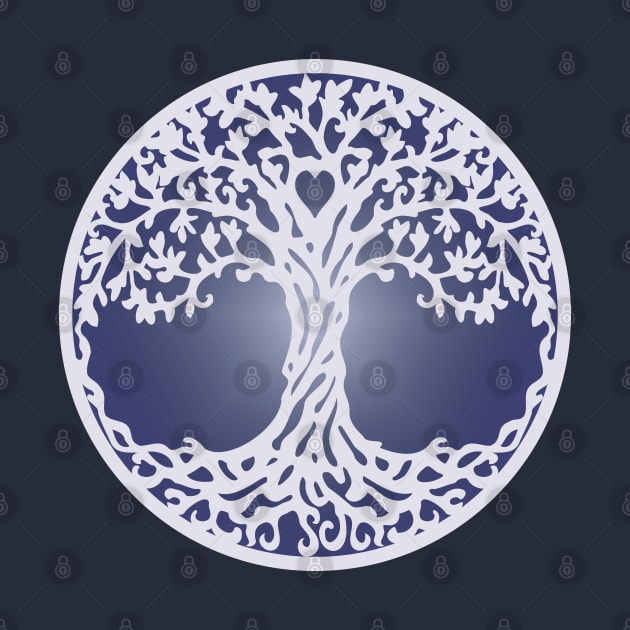 Celtic Tree of Life Circle by lottibrown