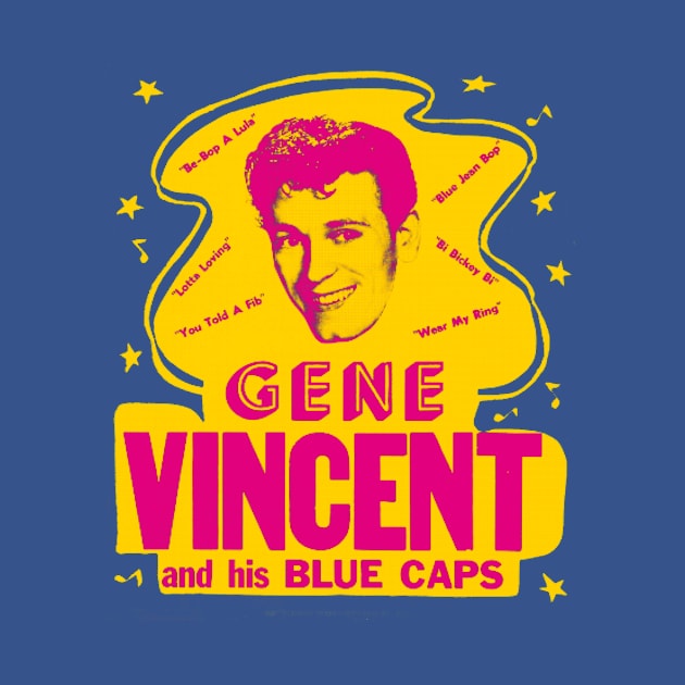 Gene Vincent by HAPPY TRIP PRESS