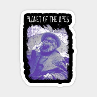 Retro Planet Fiction Movie Magnet