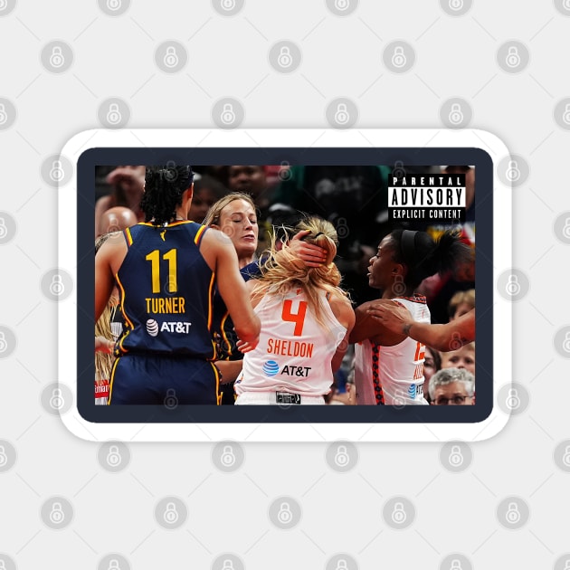 Sophie Cunningham - Indiana Fever - Stand on Business Magnet by nicklower