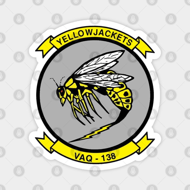 Electronic Attack Squadron 138 (VAQ-138) Magnet by Airdale Navy