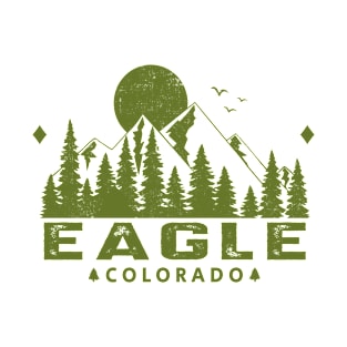 Eagle Colorado Mountain Souvenir T-Shirt