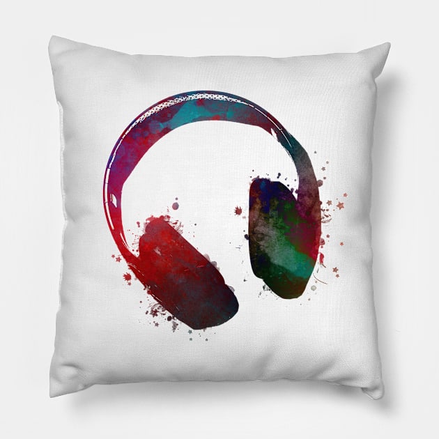 music headphones #headphones #music Pillow by JBJart