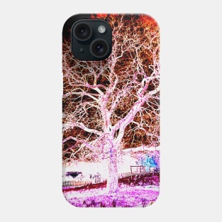 Gothic Tree of life 2 by LowEndGraphics Phone Case