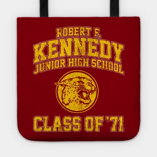 Robert F Kennedy Junior High School Class of 71 - Wonder Years Tote