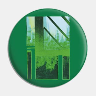 Verdant Spring Cityscape Pin