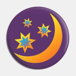 Moonlight at midnight Pin