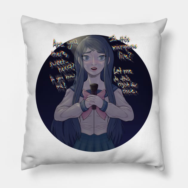 Is this Microphone live? Pillow by acearose