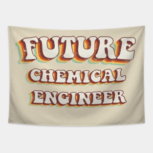 Future Chemical Engineer - Groovy Retro 70s Style Tapestry