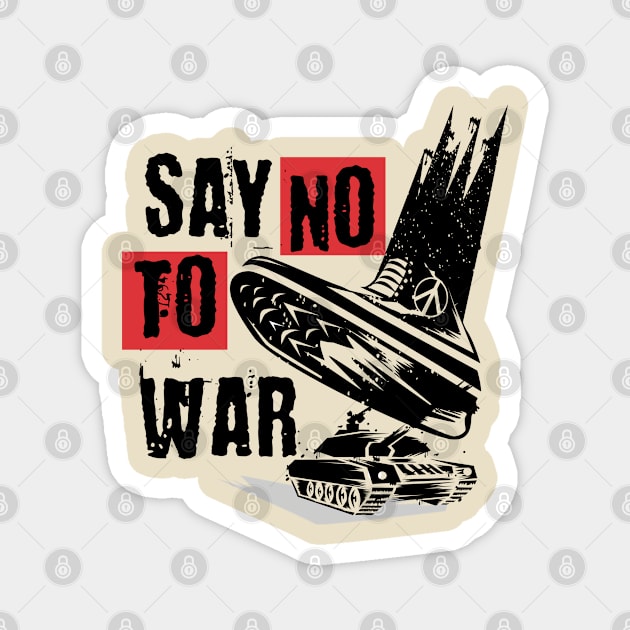 stop war t-shirt Magnet by The.N