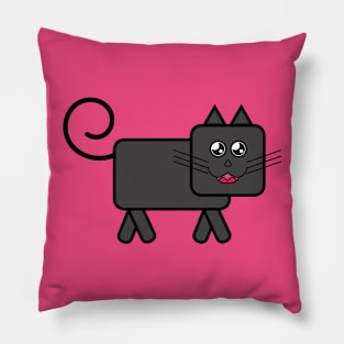 Square Cat Pillow