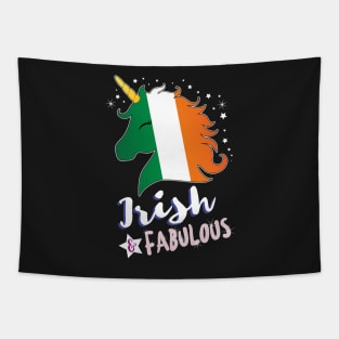 Irish & Fabulous Unicorn Tapestry