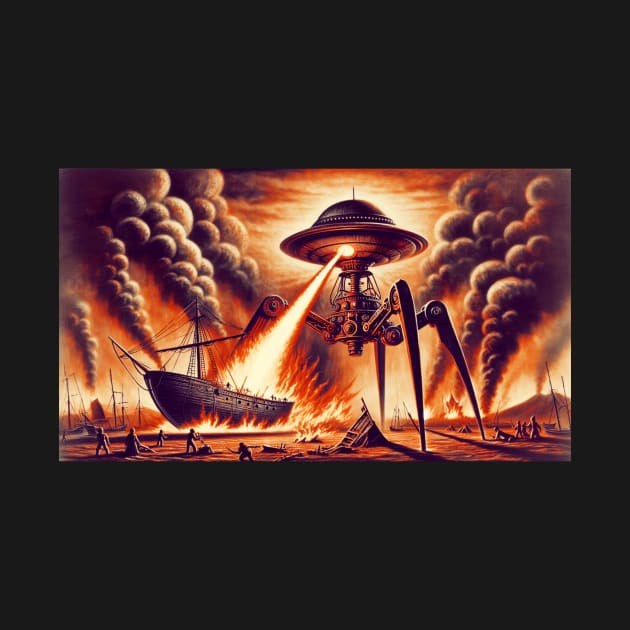 War of the Worlds by IcarusPoe