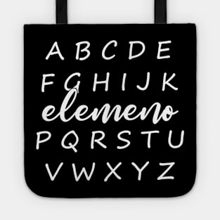 Preschool Teacher Shirts Kindergarten Alphabet Elemeno Gifts Tote