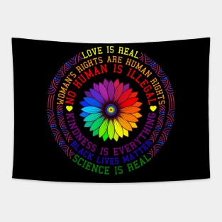 Science Is Real - Black Lives Matter Gift Tapestry