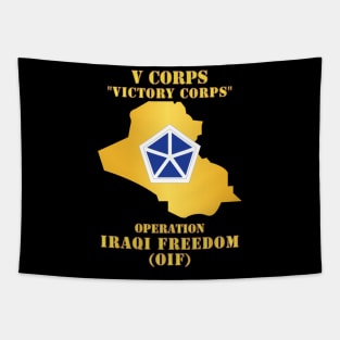 V Corps - OIF w Map Tapestry