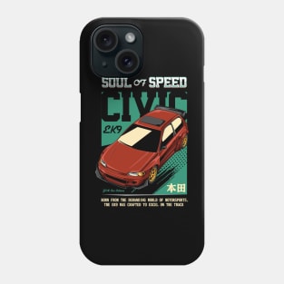 Civic EK9 Soul of Speed Phone Case