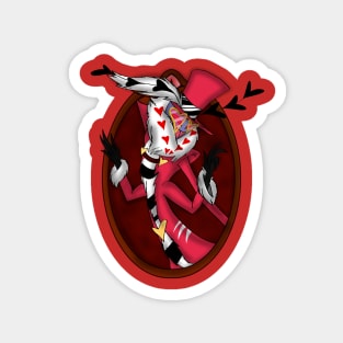 Hazbin Hotel Valentino Portrait Magnet