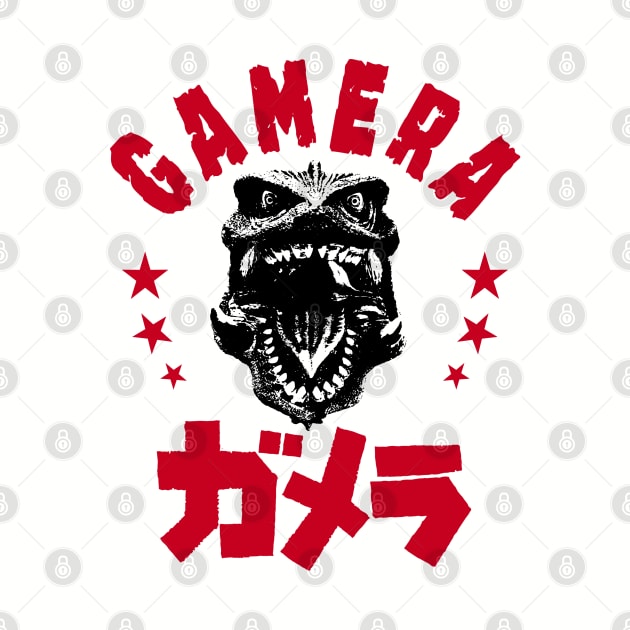 GAMERA - head stars by KERZILLA