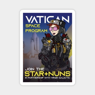 Vatican space program, nasa for nuns. Magnet