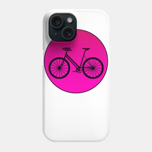 PINK Polka Dots Bike Phone Case