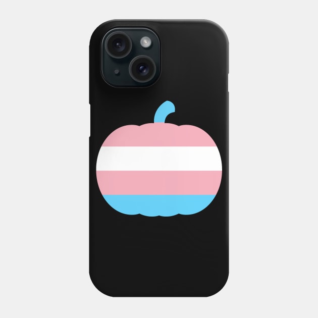 Halloween Pumpkin LGBT Flag Transgender PRIDE Phone Case by aaallsmiles