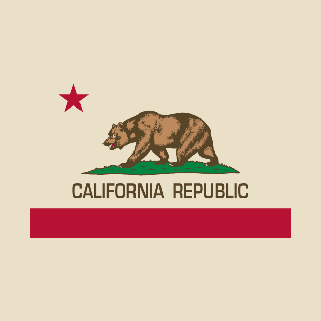 Disover California Republic Bear - California - T-Shirt