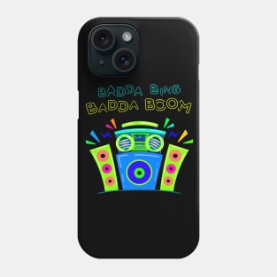 Boombox and Speakers Music Love Phone Case