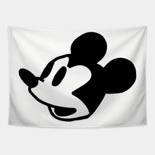 Steamboat Willie Portrait Cute Mouse Tapestry