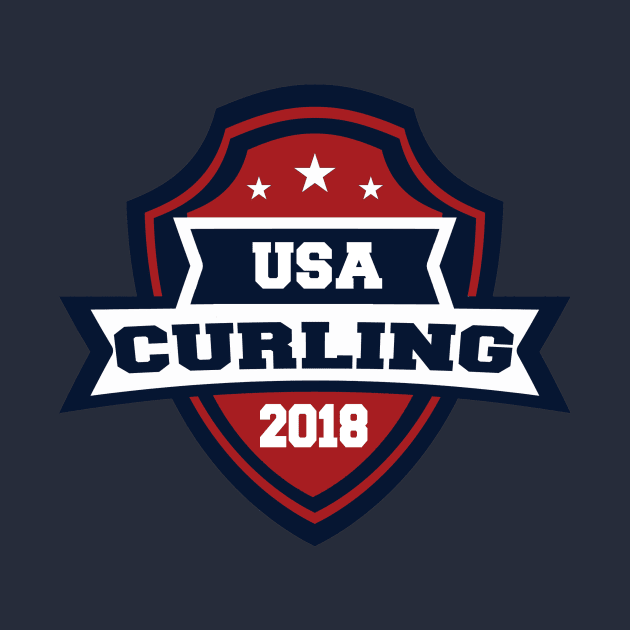 USA Curling by OffesniveLine