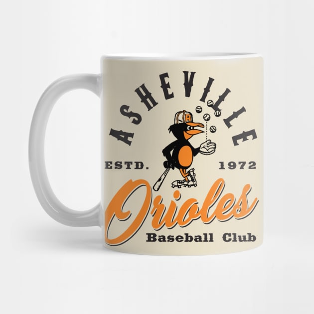 MindsparkCreative Asheville Orioles T-Shirt