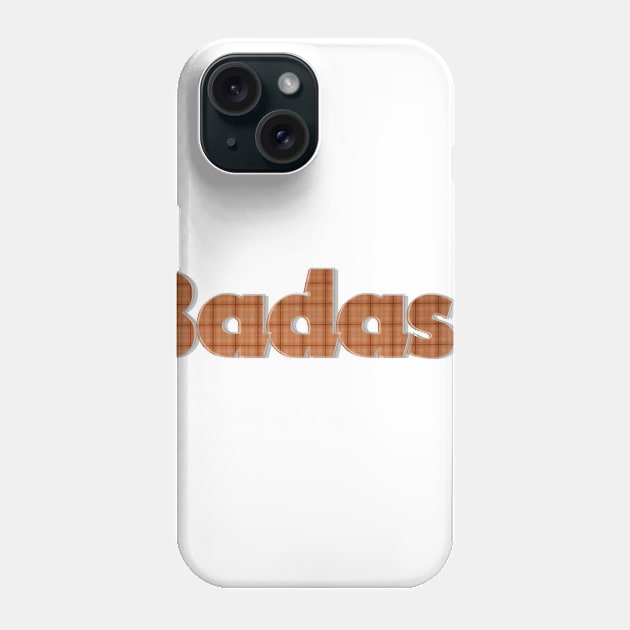 Badass Phone Case by afternoontees