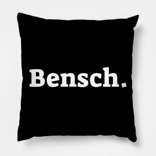 Bensch. Pillow