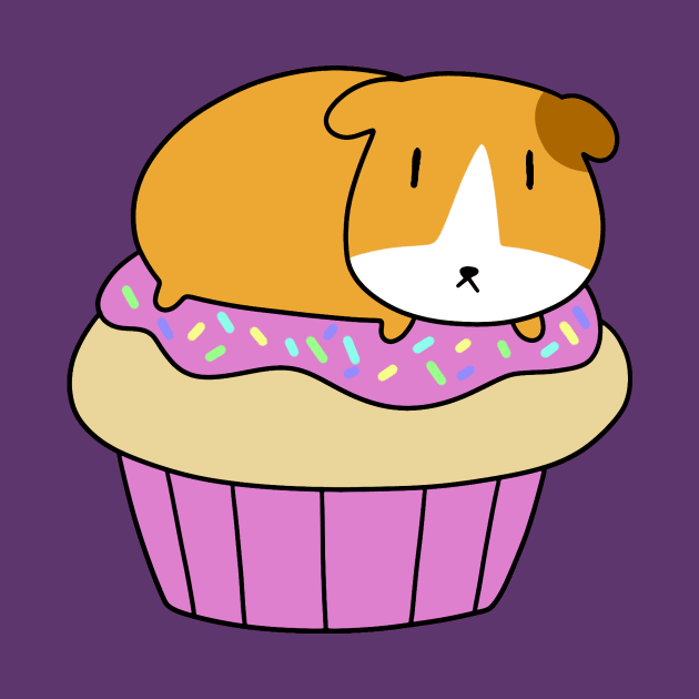 Cupcake Guinea Pig by saradaboru