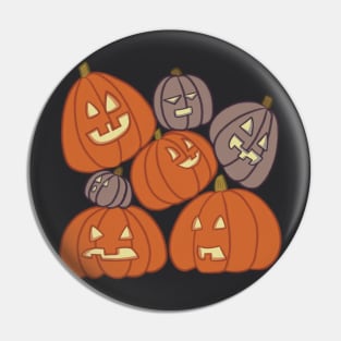 Spooky Pumpkin Patch Pin