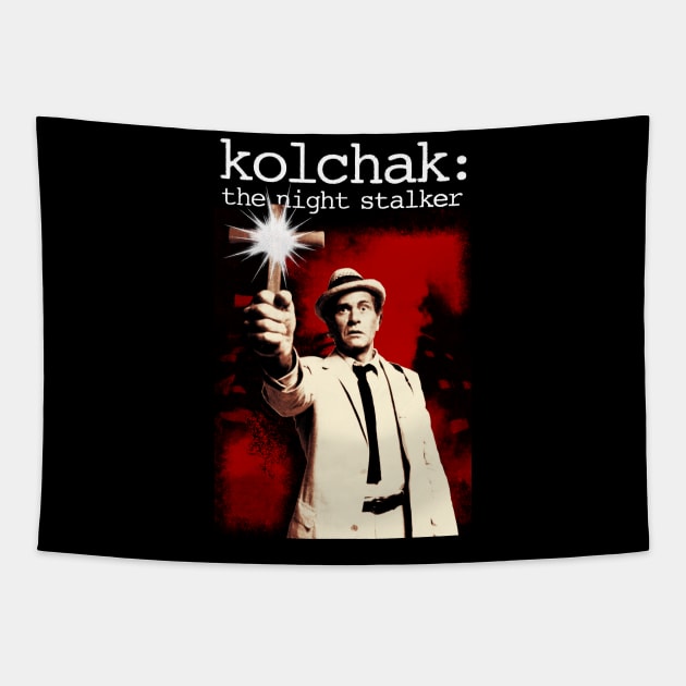 Kolchak The Night Stalker Tapestry by Noisyloud