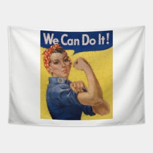 Low Poly We Can Do It! Tapestry