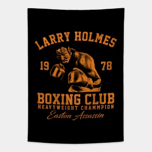 Boxing Club Larry Holmes Orange Tapestry