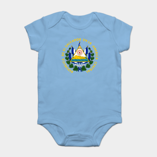 Download El Salvador - Coat of arms - El Salvador - Onesie | TeePublic