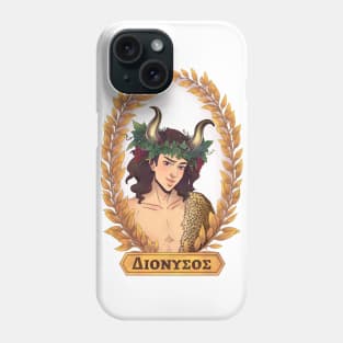 Dionysus Olympian God Greek Mythology Διονυσος Phone Case