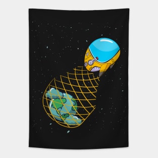 Rescue the earth Tapestry