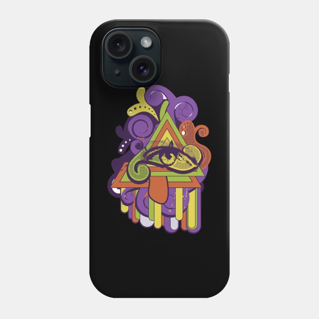 All seeing Eye Phone Case by eufritz