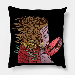 Over Shoulder Lobster PM Pillow