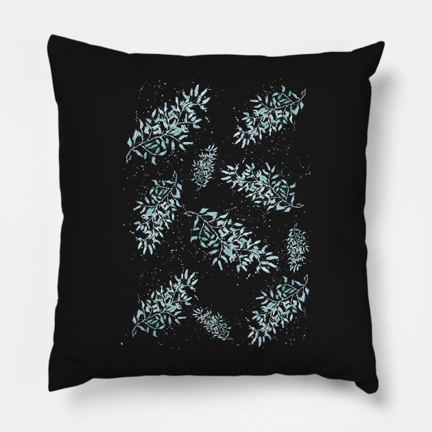 Eucalyptus Leaf - Print Pillow by B-ARTIZAN